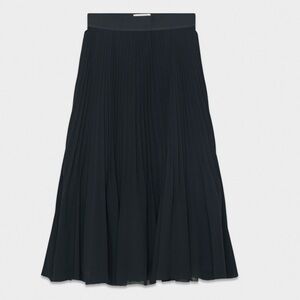 Black Wilfred Twirl Pleated Skirt